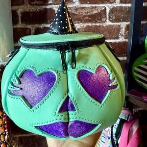 PUMPKIN LEATHER CUSTOM BAG BRAND NEW